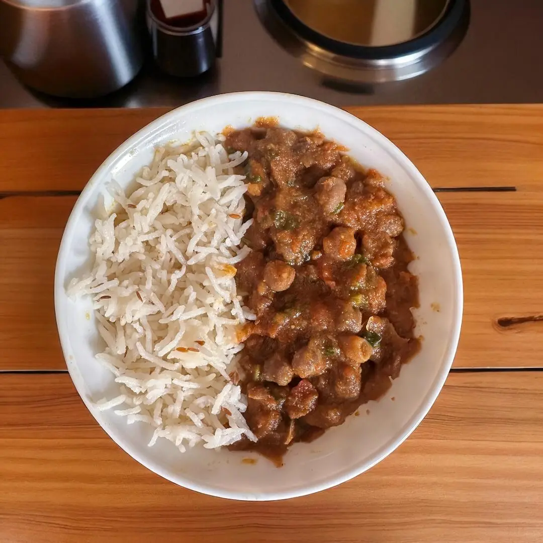 Chole Rice Bowl